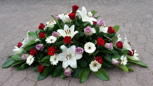Gerbe Gerbe de deuil en fleurs fraîches pour Eternel Jardin