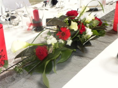 compositions florales deuil