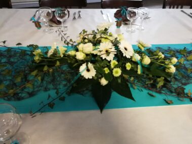 compositions florales deuil