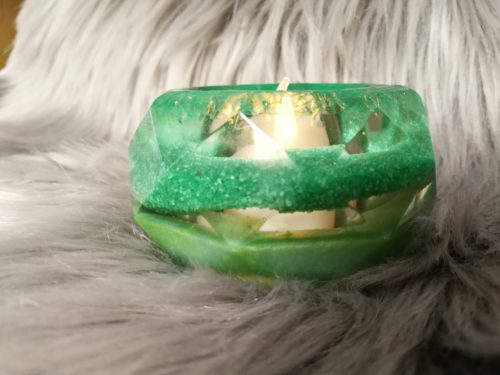 Photophore diamant, vert – Image 2