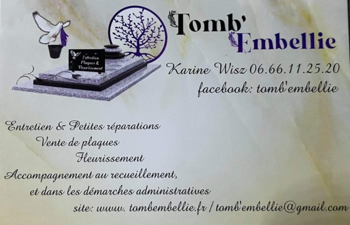 confrère, Tomb'embellie.