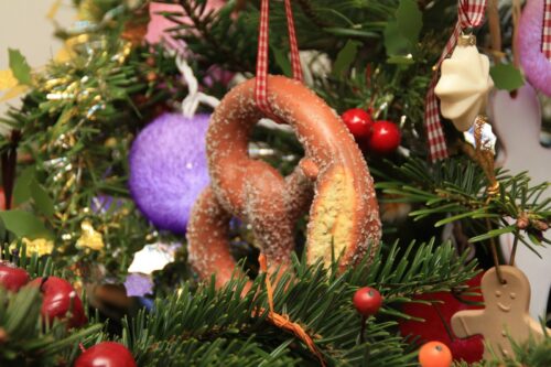 Bretzel à suspendre